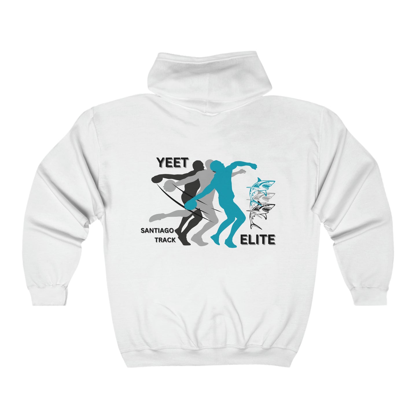 SANTIAGO YEET ELITE Unisex Heavy Blend™ Full Zip Hooded Sweatshirt