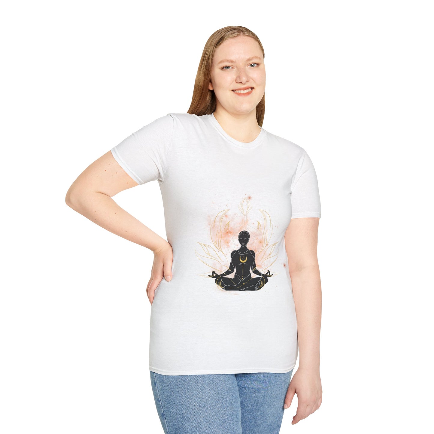 Namaste flame Unisex Softstyle T-Shirt