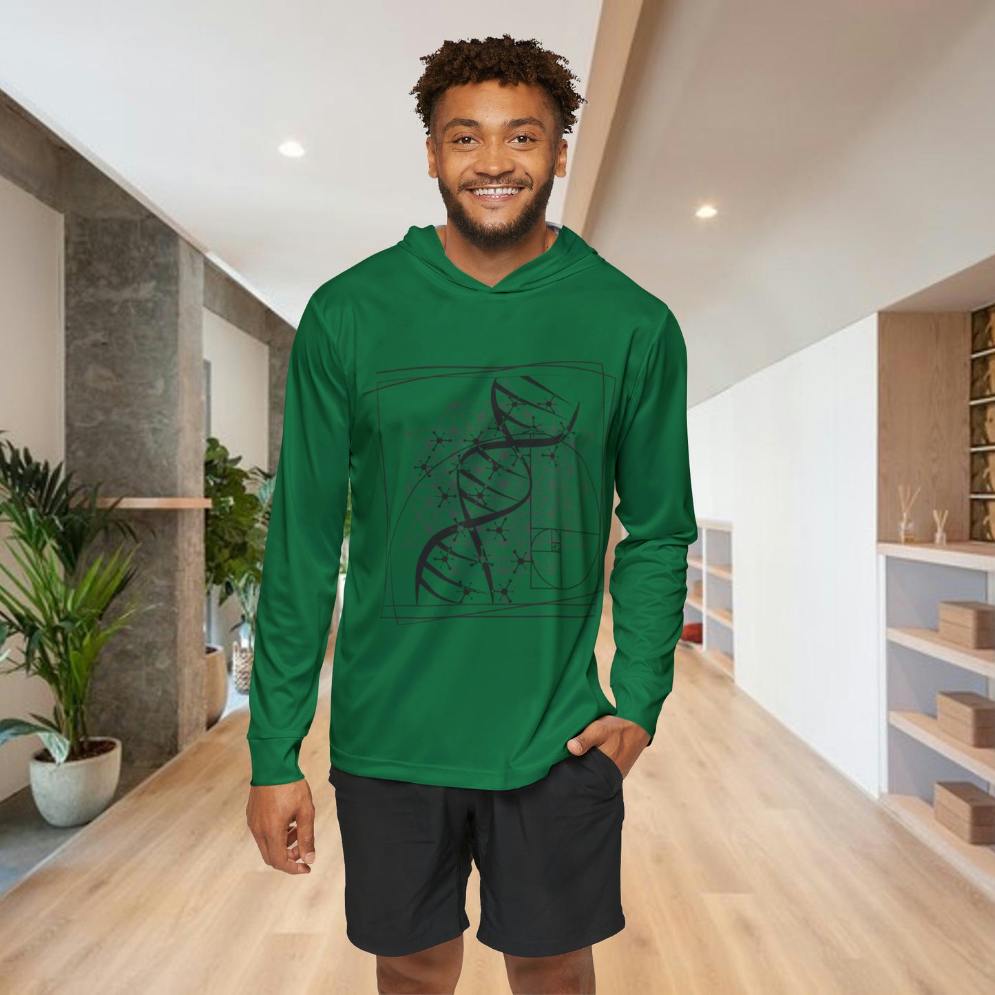 QUANTUM Men's Sports Warmup Hoodie (AOP)