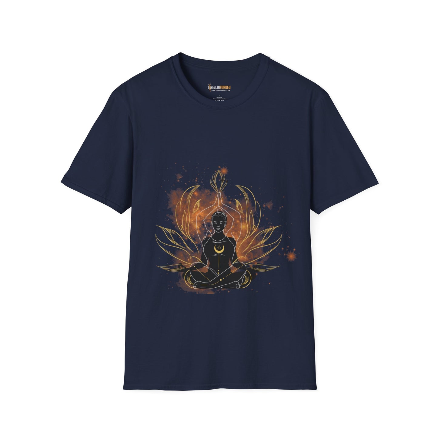 Namaste flame Unisex Softstyle T-Shirt