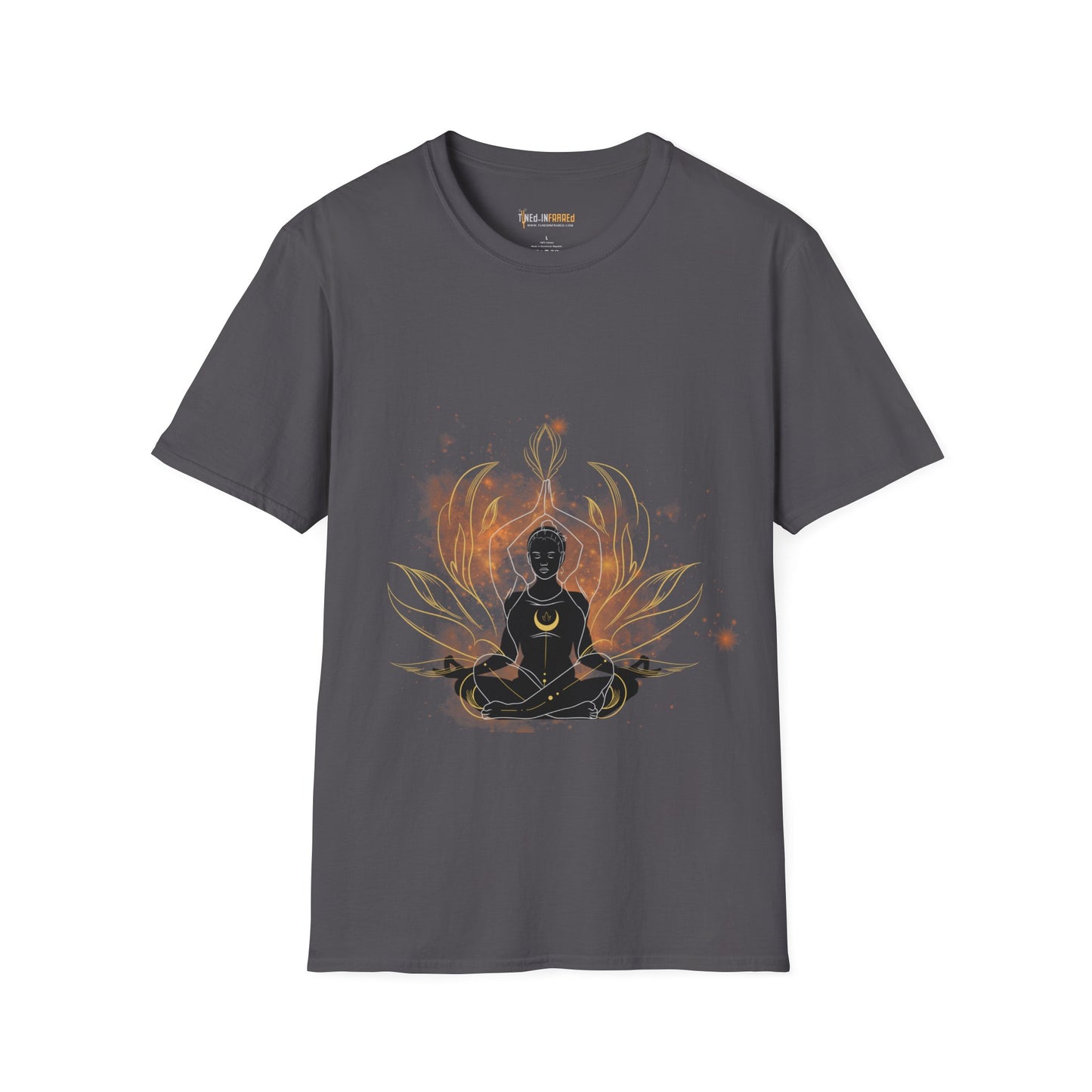 Namaste flame Unisex Softstyle T-Shirt