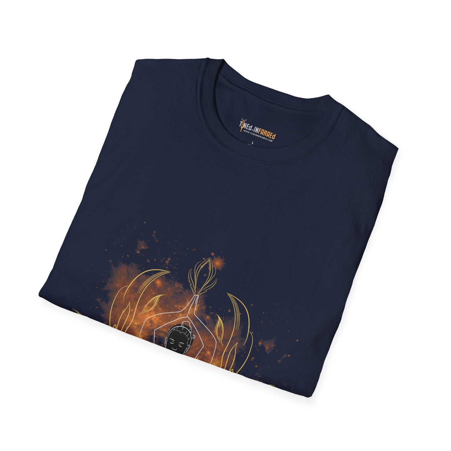 Namaste flame Unisex Softstyle T-Shirt