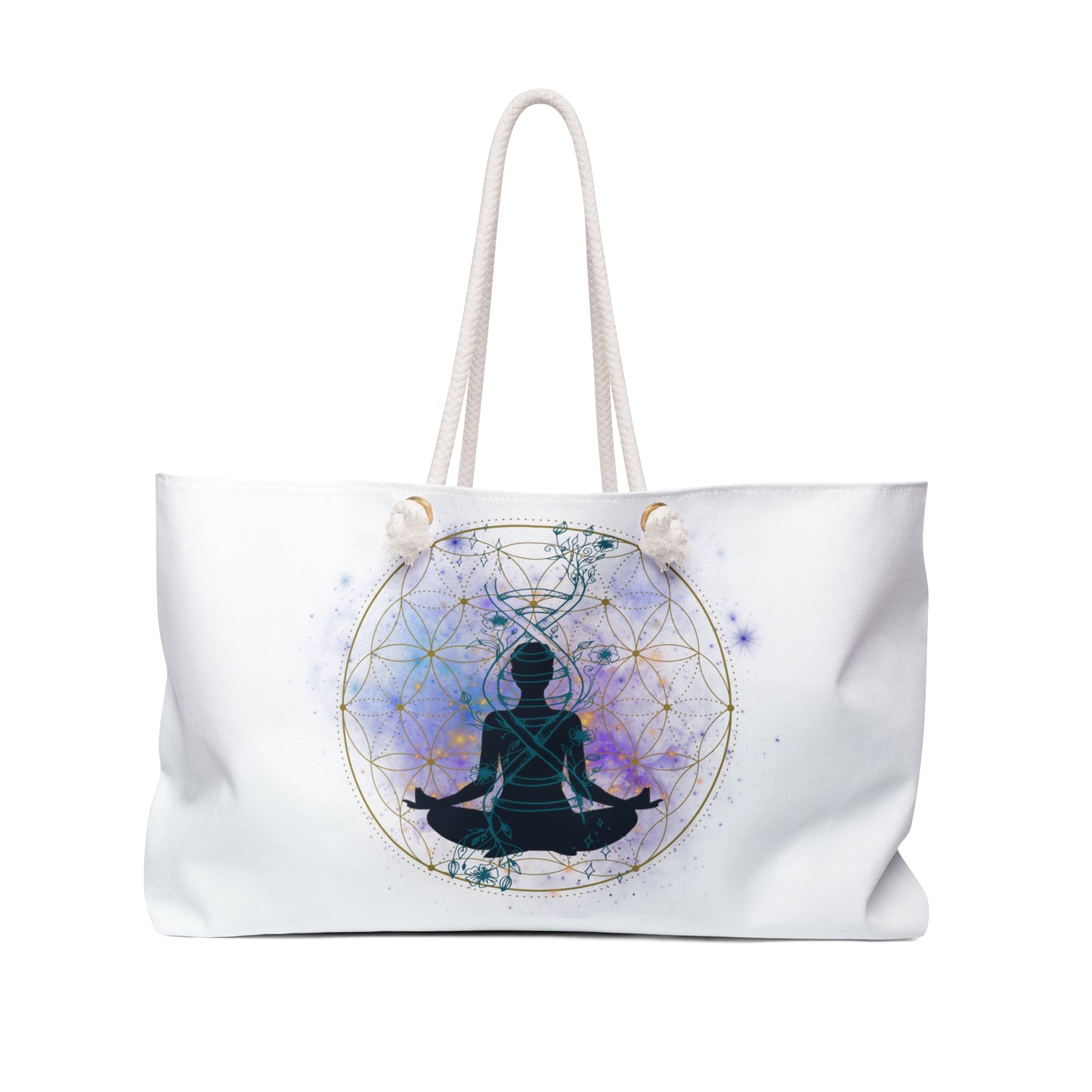 Flower of Life Weekender Bag