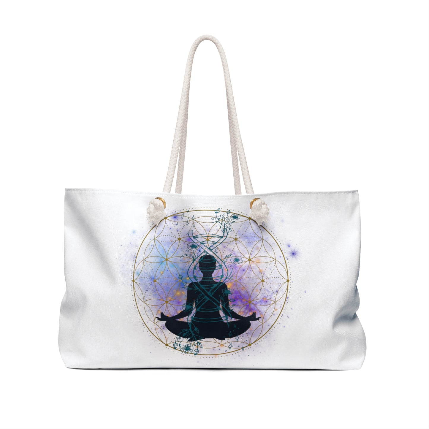 Flower of Life Weekender Bag