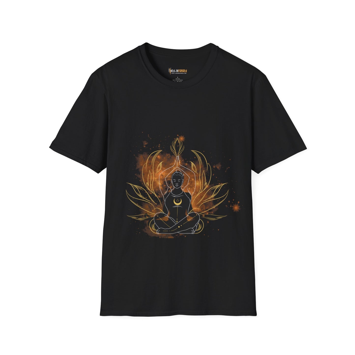 Namaste flame Unisex Softstyle T-Shirt