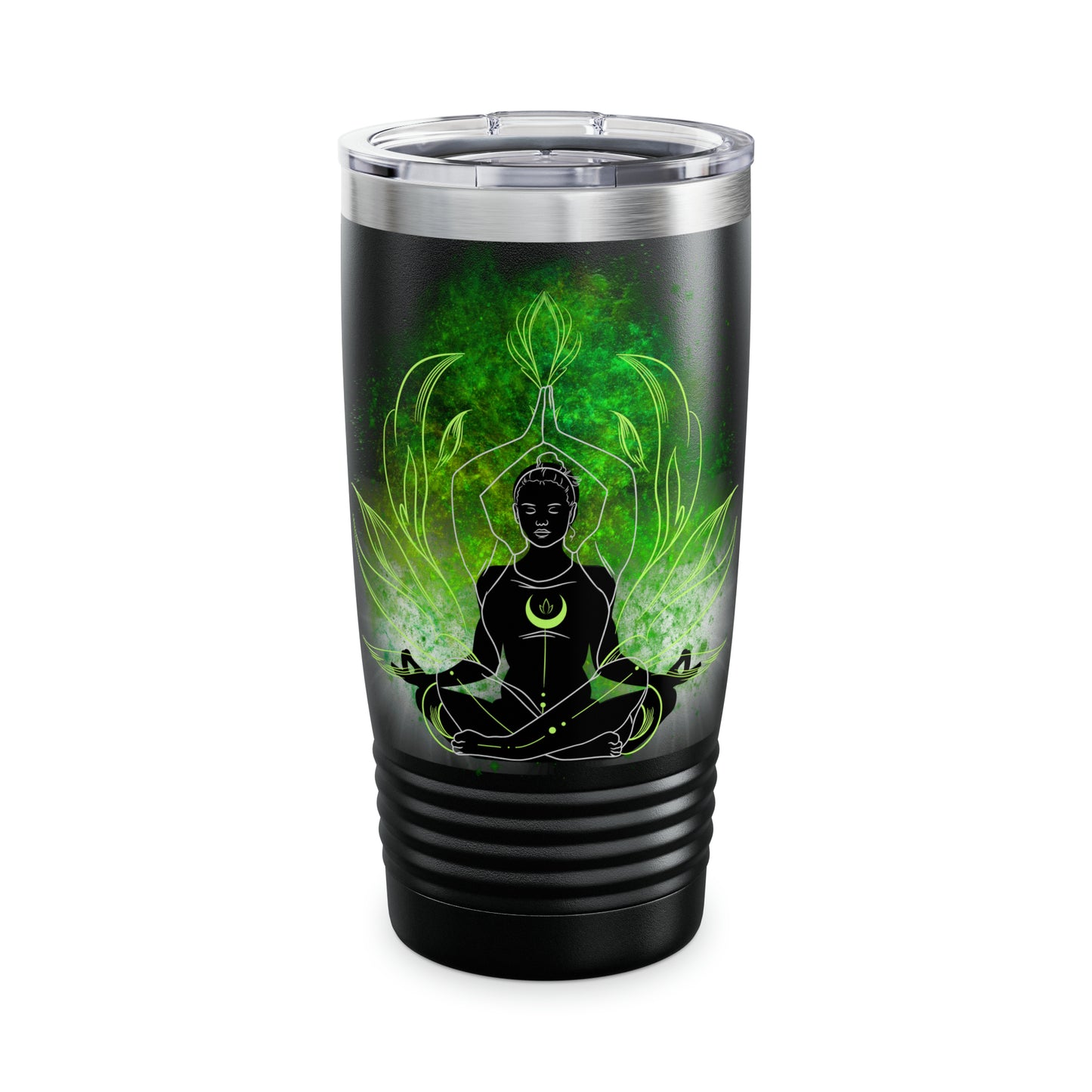 Namaste Green Ringneck Tumbler, 20oz