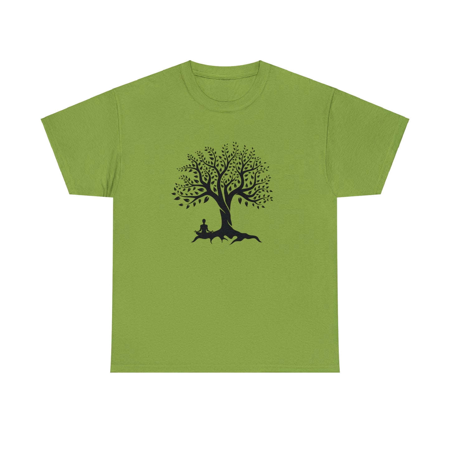 Meditation Tree Unisex Heavy Cotton Tee