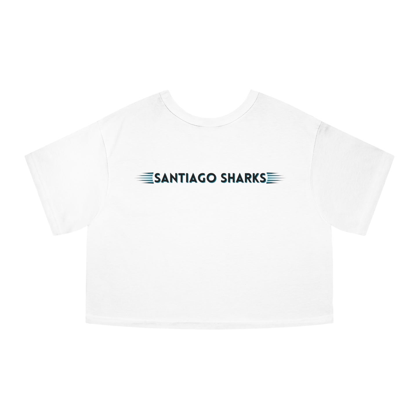 SANTIAGO BABY GOT TRACK Champion Women's Heritage Cropped T-Shirt