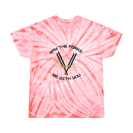 May the Forks be With You Tie-Dye Tee, Cyclone