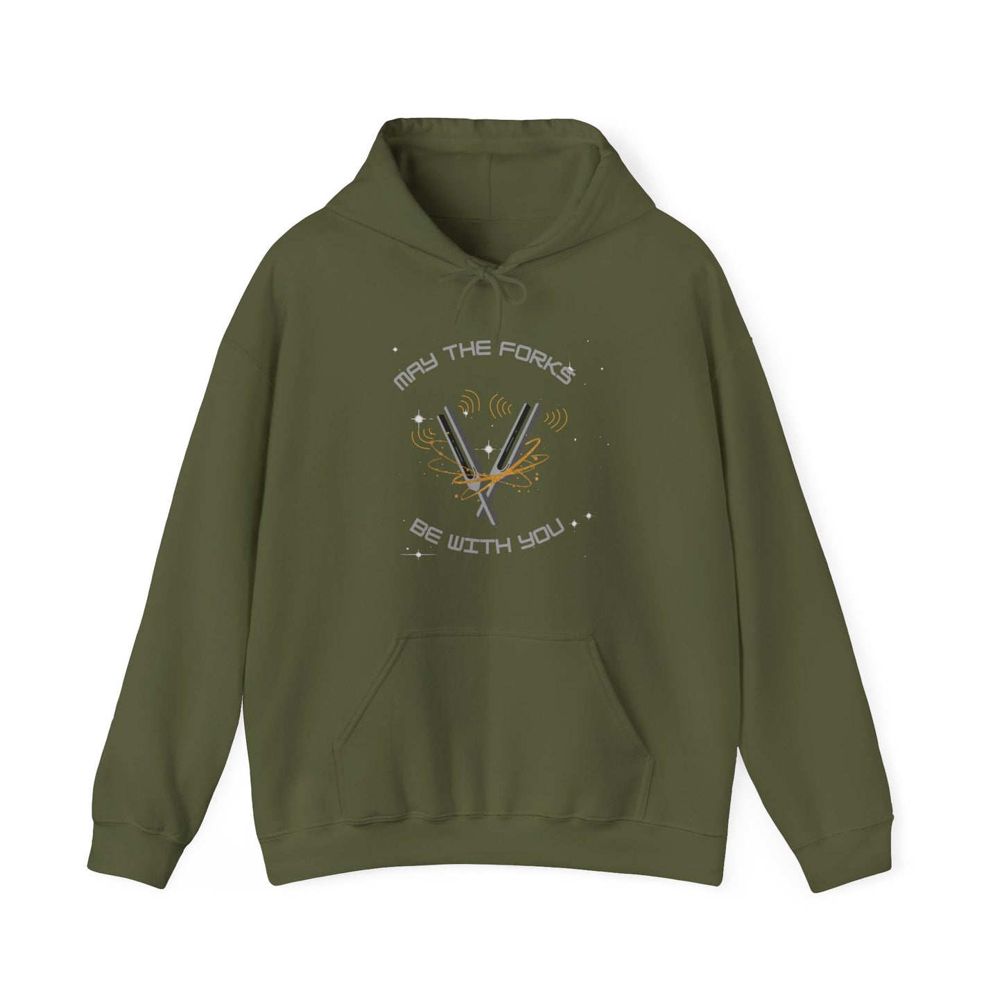 May the Forks be With You Unisex Heavy Blend™ Hooded Sweatshirt