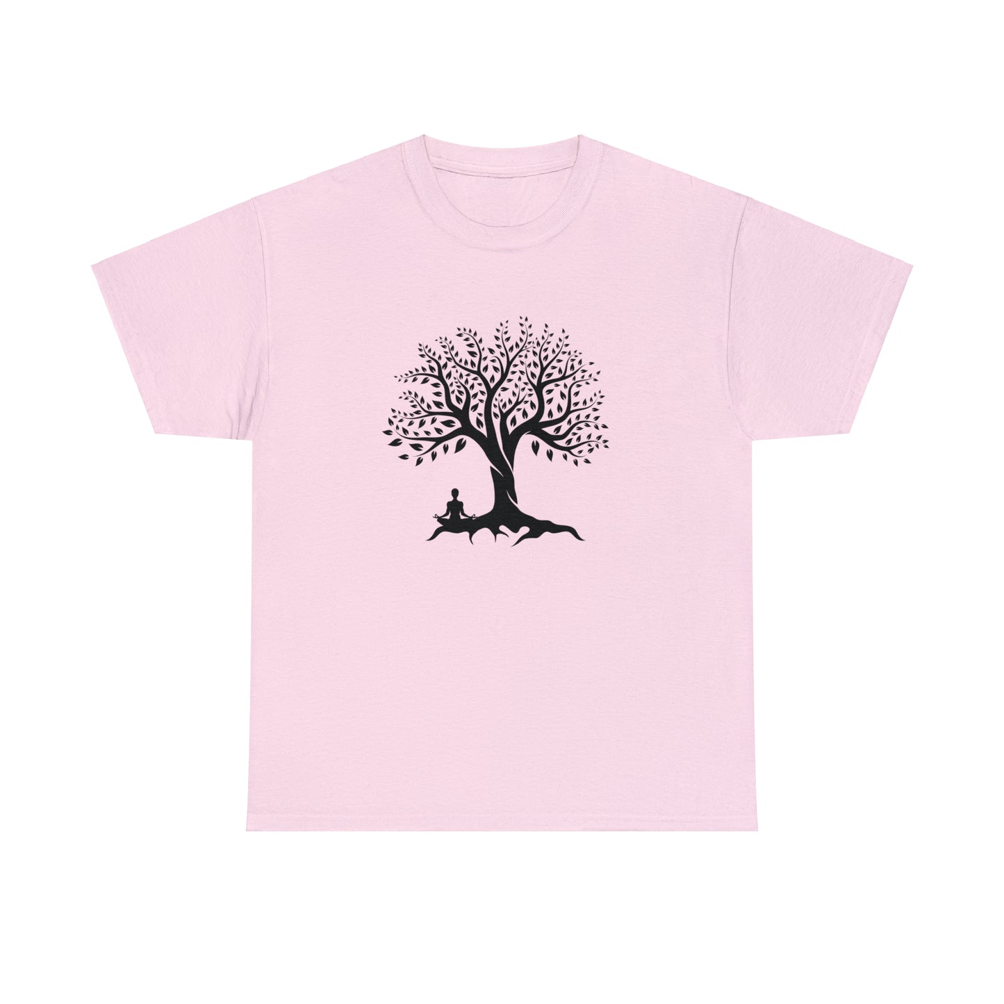 Meditation Tree Unisex Heavy Cotton Tee