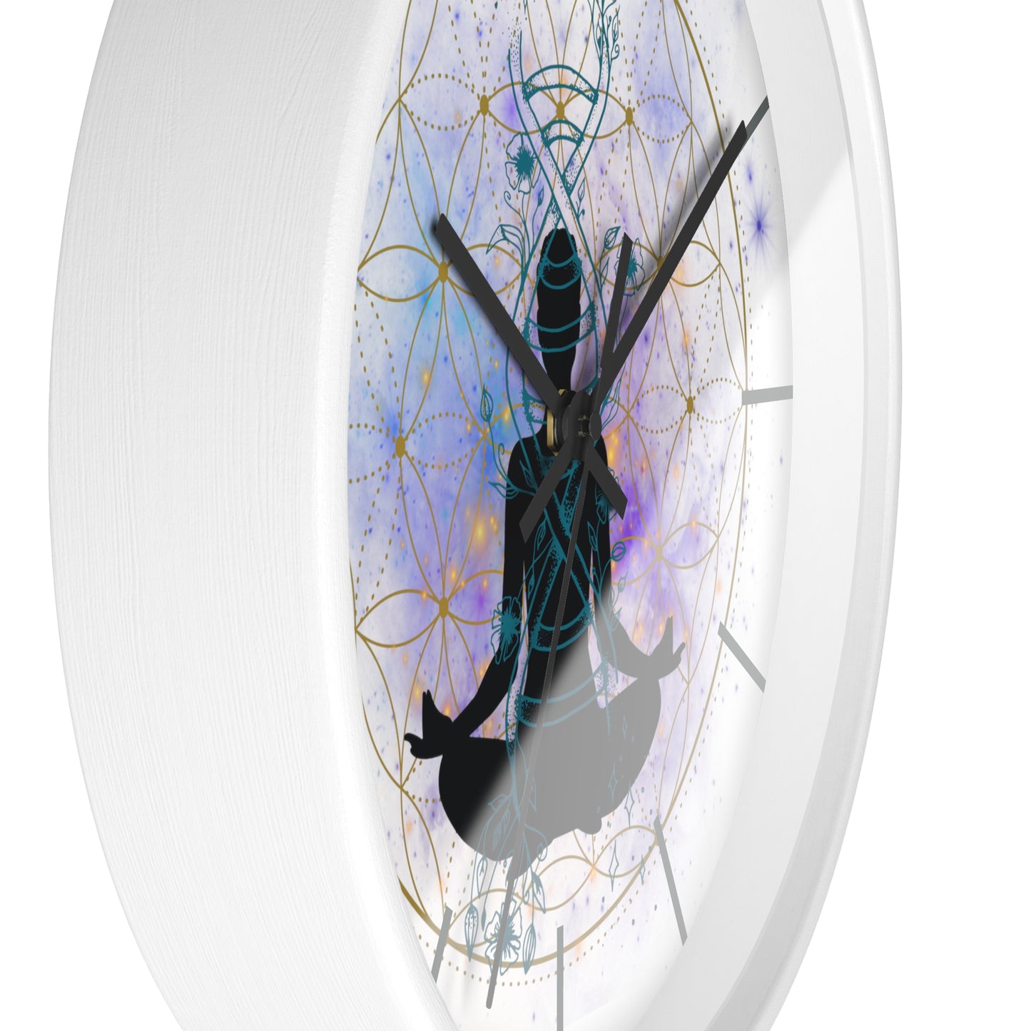 Flower of Life Wall Clock