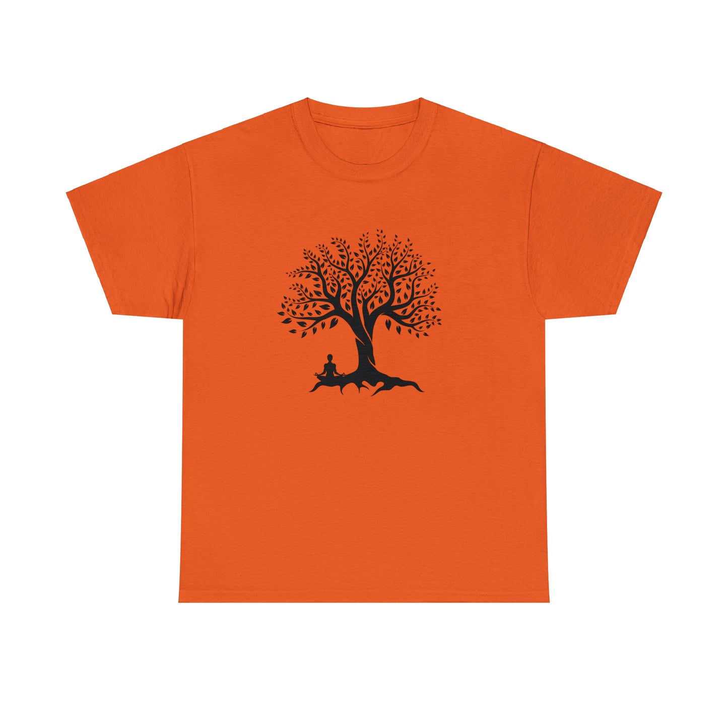 Meditation Tree Unisex Heavy Cotton Tee